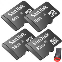 SanDisk - Flash memory card - 64 GB - Class 4 - SDXC